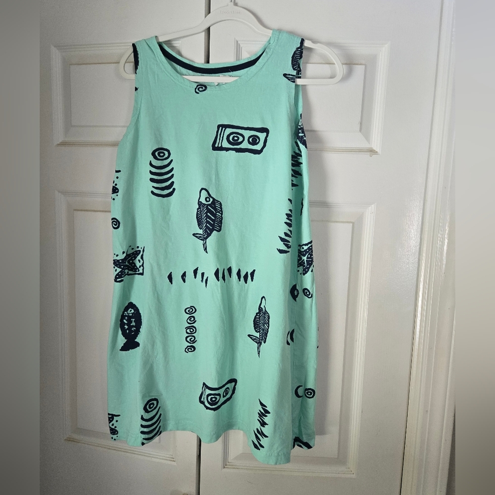 Turquoise summer dress